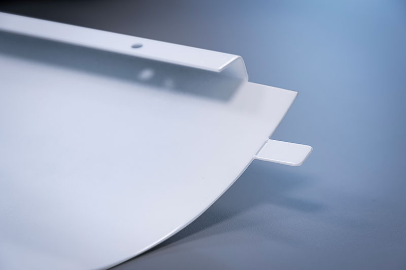 Blechverkleidung rundgebogen