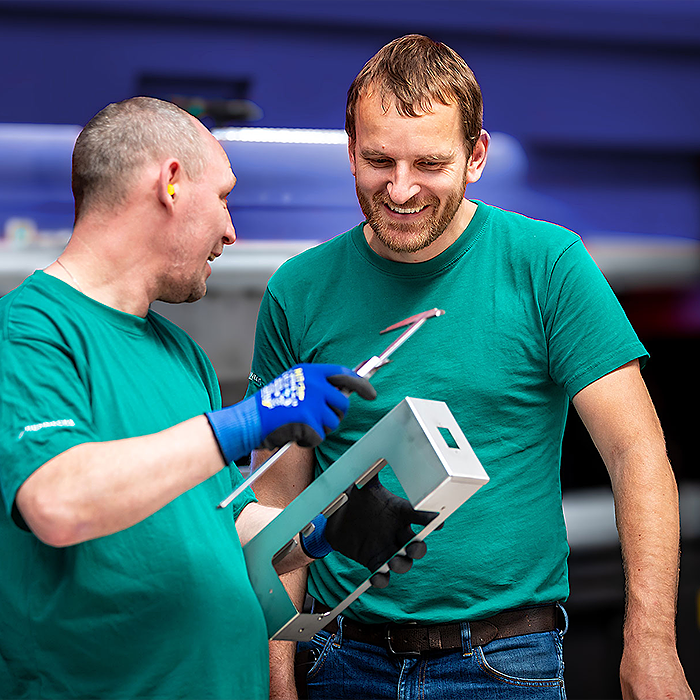 Arbeitsplatz Produktion