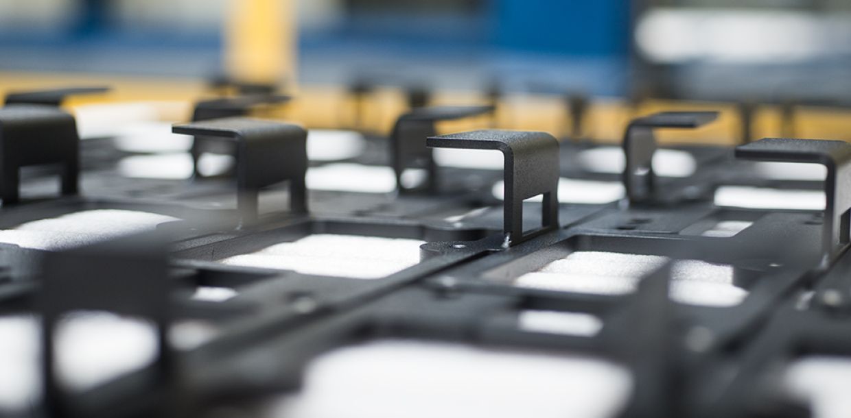 Metallteile für den Gehäusebau