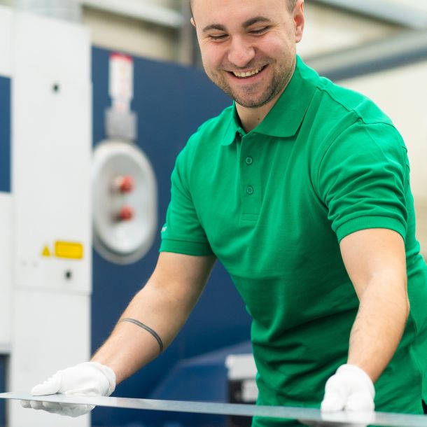 Laserschneiden von Feinblech