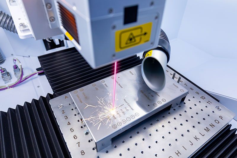 Laserbeschriftung von Endprodukten