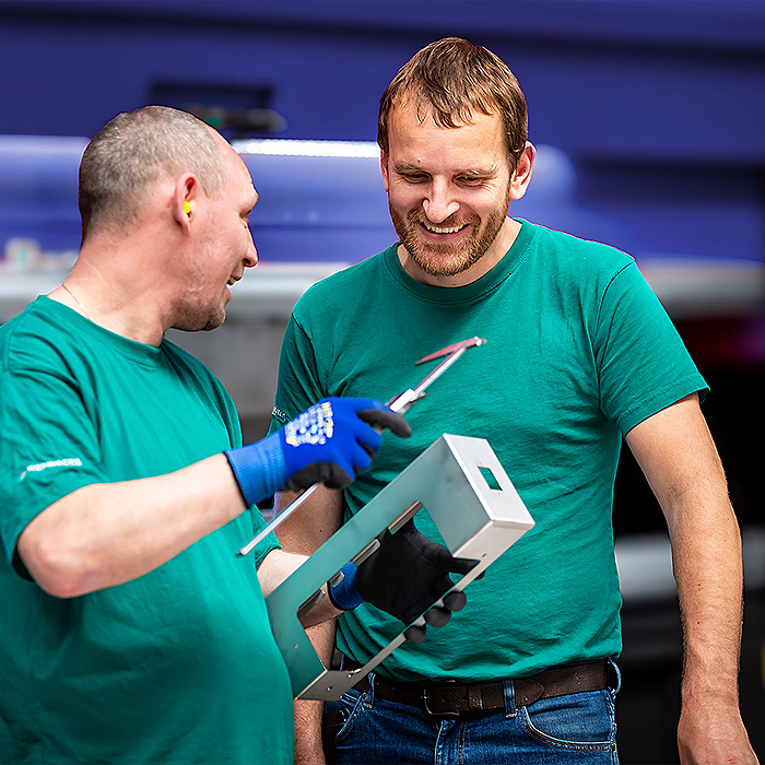 Arbeitsplatz Produktion