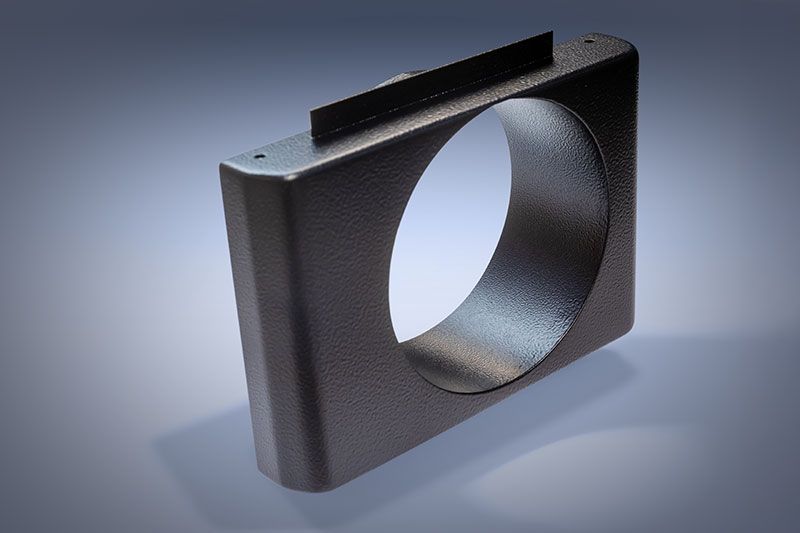 Metallbauteil aus rundgewalztem Feinblech